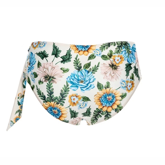 New!Agua Bendita Perla Aine Side Tie Bikini Bottoms - Picture 3 of 12